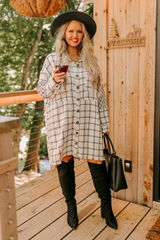 Prettiest In Plaid Tunic Dress Curves sold by Impressions