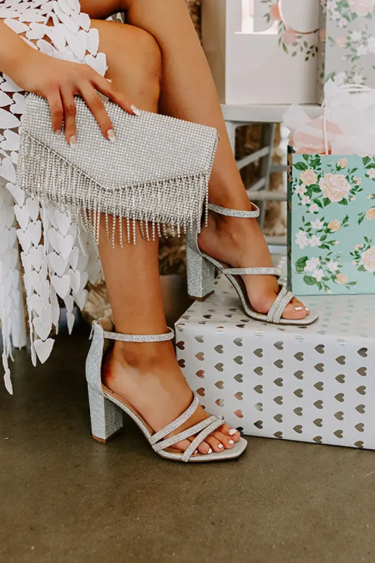 The Renley Heel In Silver sold by Impressions