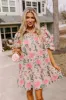 Blushing Bliss Floral Dress sold by Impressions