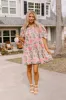Blushing Bliss Floral Dress sold by Impressions