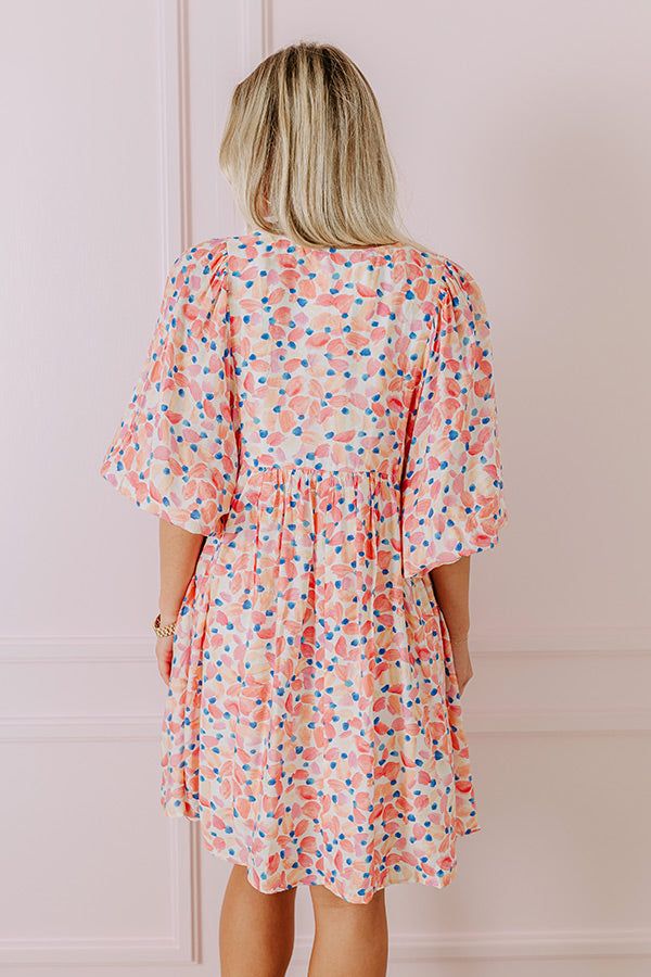 Tea Garden Babydoll Dress in Pink sold by Impressions product image thumbnail 5