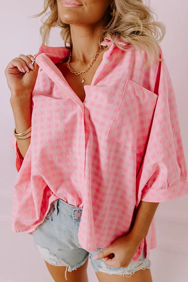 Vacay Ways Oversized Button Up sold by Impressions product image thumbnail 5