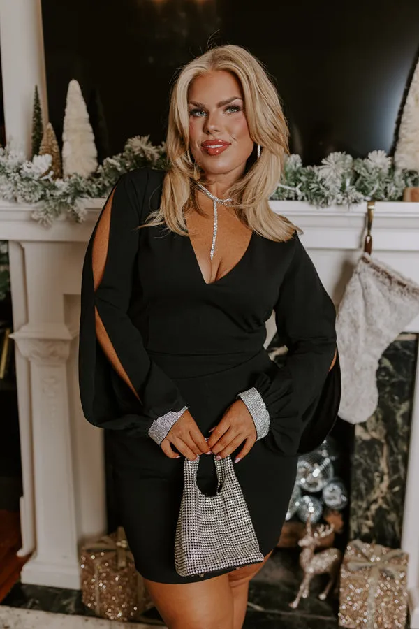 Material Girl Mini Dress in Black Curves sold by Impressions product image thumbnail 2