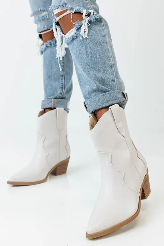 The Slater Faux Leather Cowboy Boot sold by Impressions