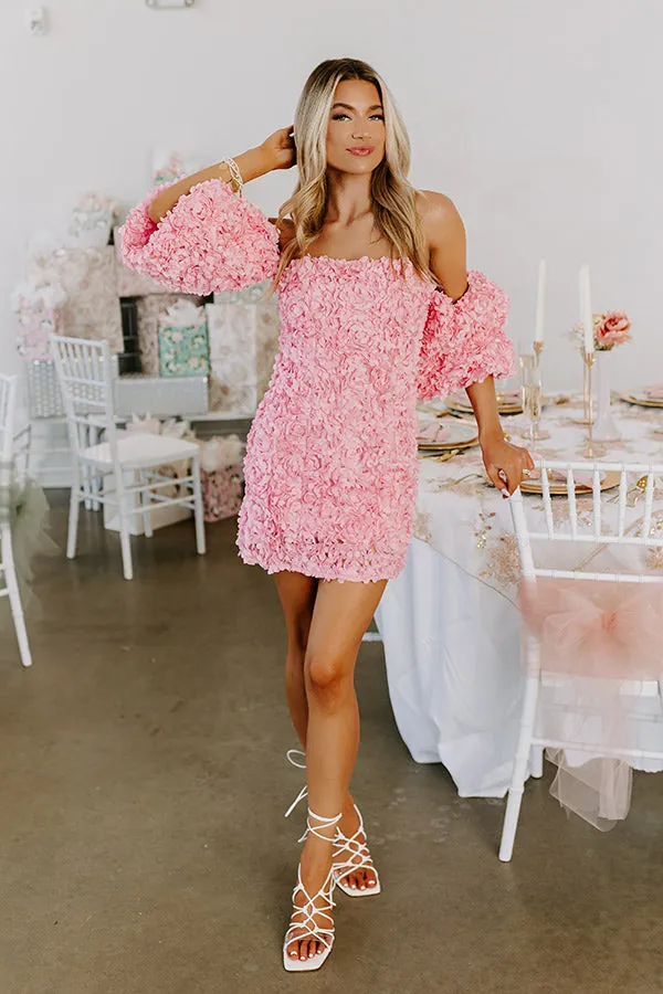 Expect First Class Mini Dress in Pink sold by Impressions