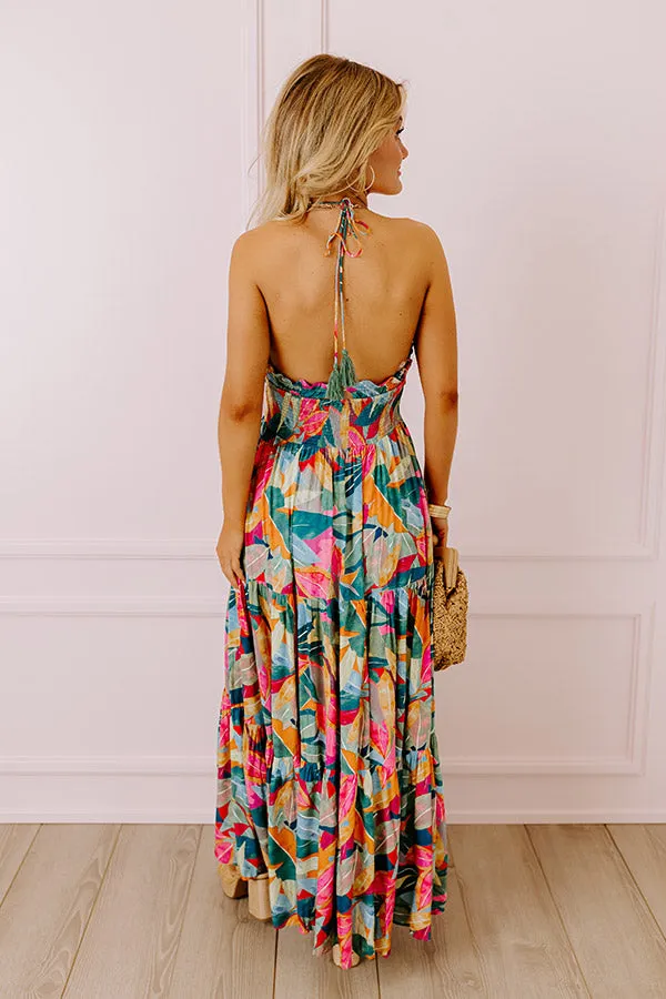 Tropical Fizz Maxi Dress sold by Impressions product image thumbnail 3