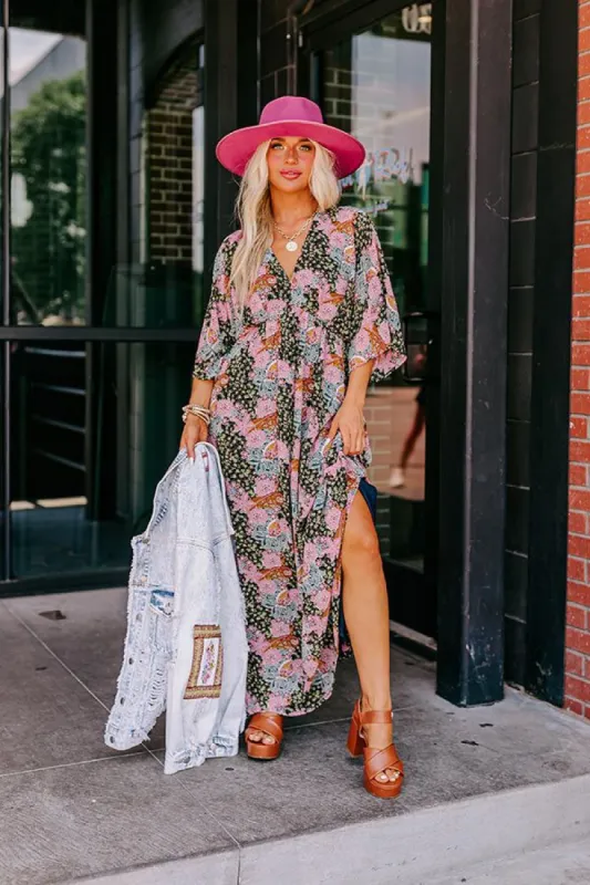 Whimsical Ways Maxi In Black sold by Impressions