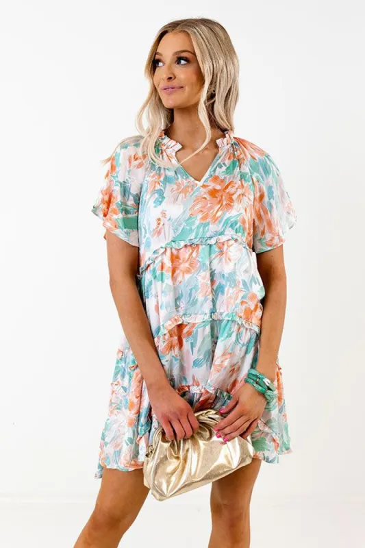 Coastal Ambiance Babydoll Dress sold by Impressions