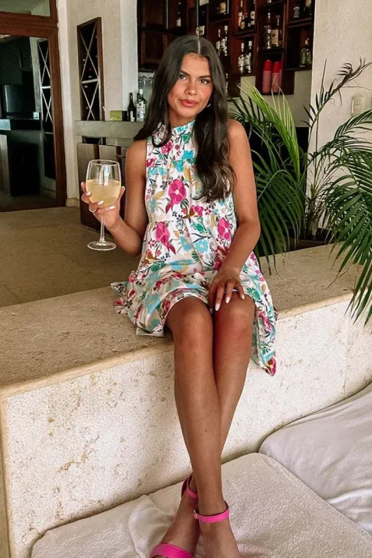 Fairytale Friendly Shift Dress in White sold by Impressions