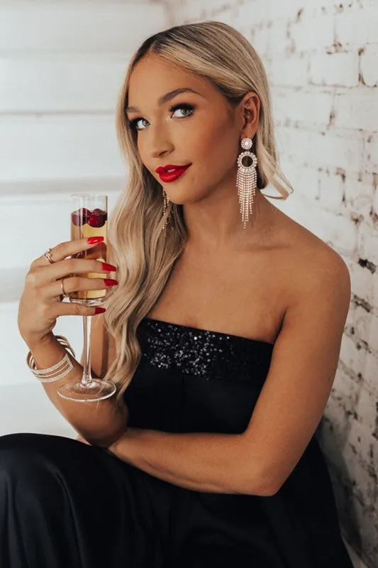 Rhinestone Beauty Earrings sold by Impressions