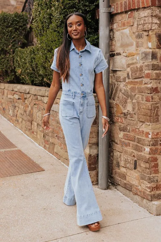 Fleetwood Vibes Denim Jumpsuit sold by Impressions