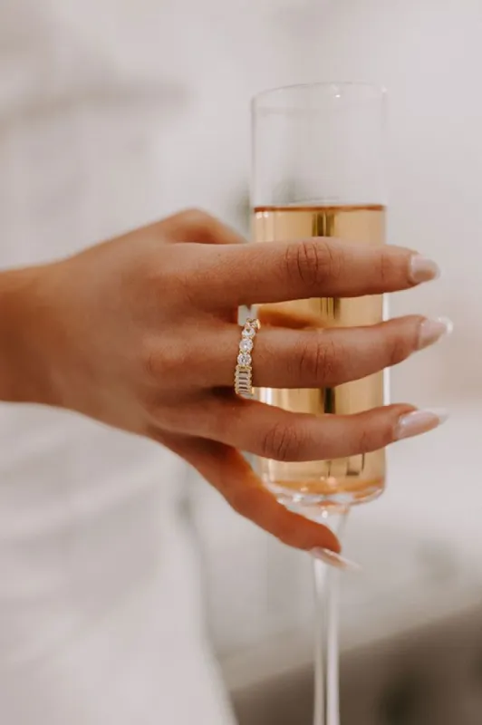 Just A Glimmer Ring In Gold sold by Impressions