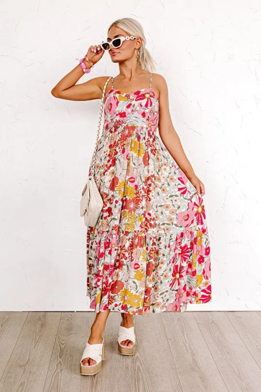 Sunlight Spectrum Floral Midi sold by Impressions
