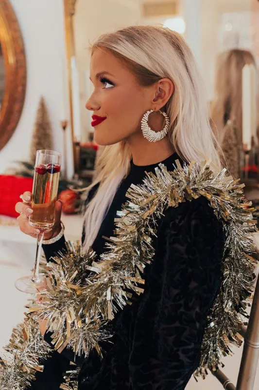 Hollywood Dreaming Hoop Earrings sold by Impressions