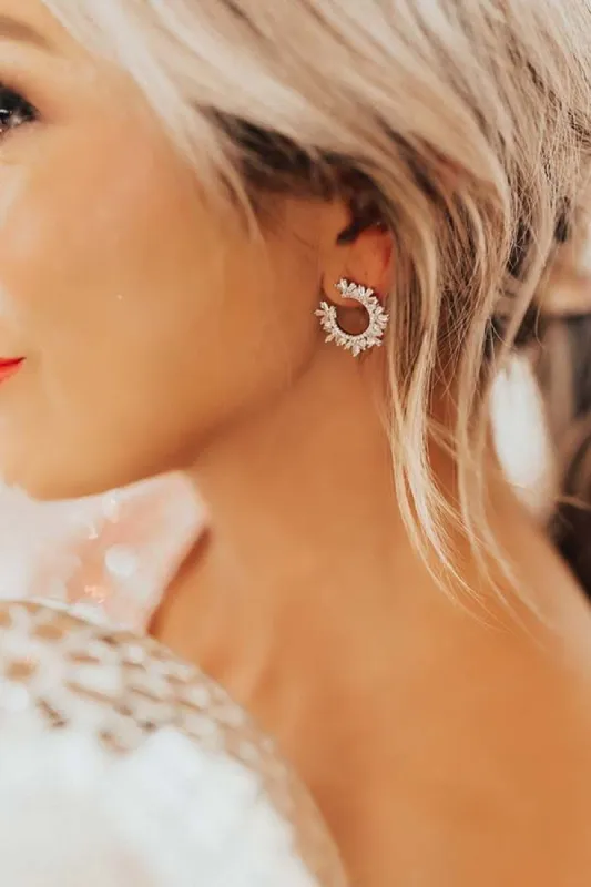 Sparkling Eyes Cubic Zirconia Earrings sold by Impressions