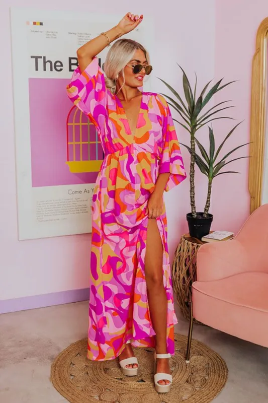 Rhythmic Rhapsody Maxi in Pink sold by Impressions