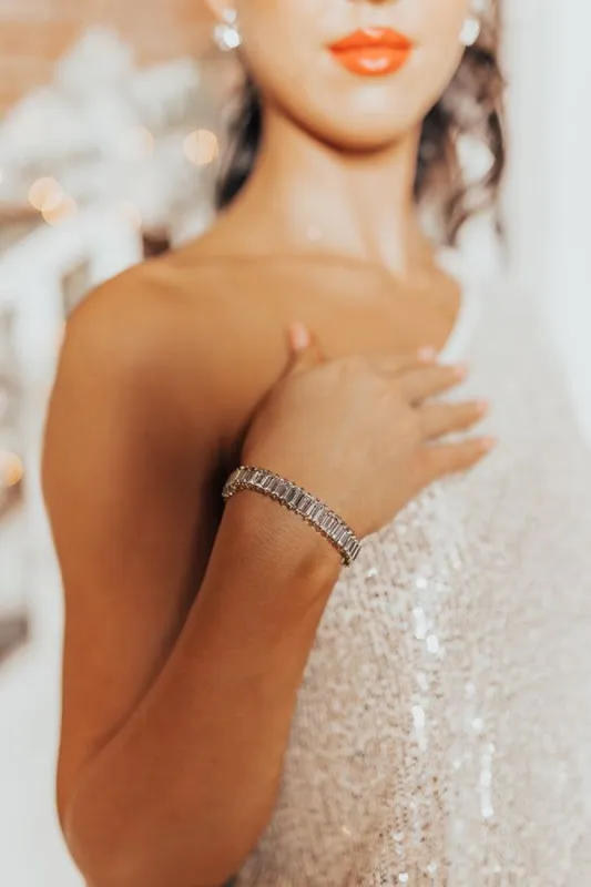 Saturday Night Premier Bracelet in Silver sold by Impressions