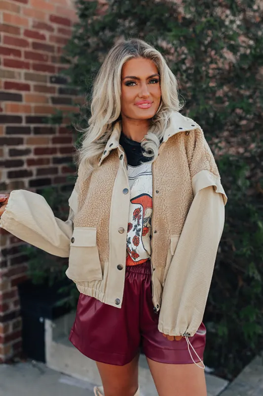 Chestnuts Roasting Sherpa Jacket sold by Impressions