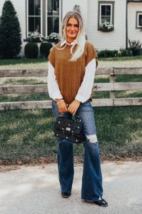 The Koty High Waist Distressed Flare sold by Impressions