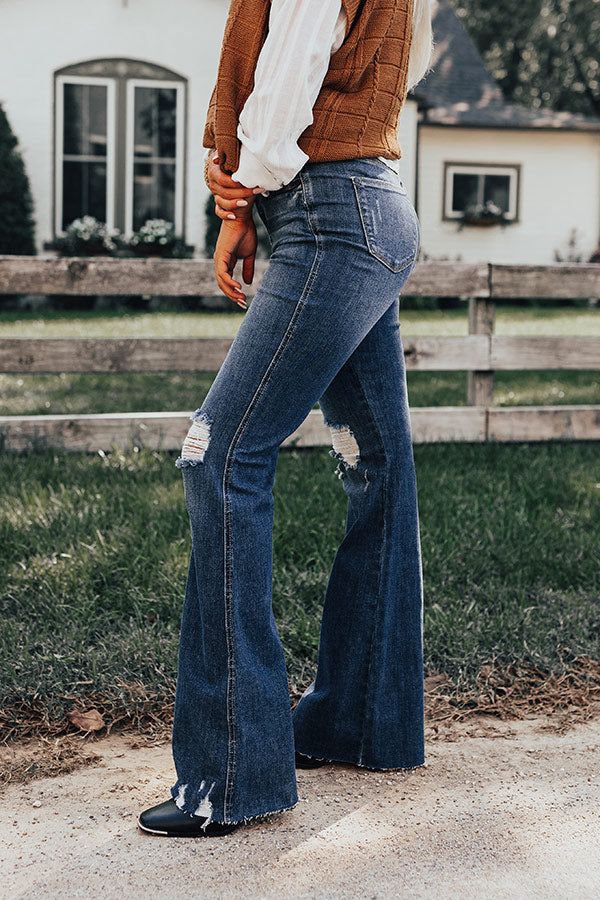 The Koty High Waist Distressed Flare sold by Impressions product image thumbnail 3