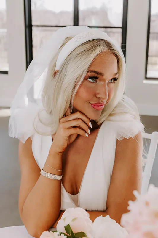 Bride Embellished Veil Headband sold by Impressions