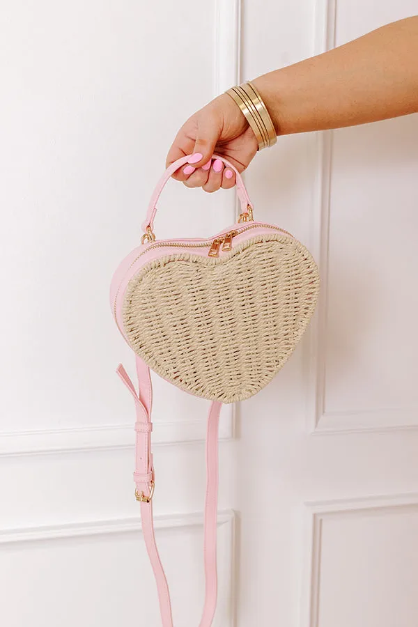 Sundrop Heart Straw Crossbody sold by Impressions