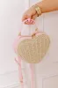 Sundrop Heart Straw Crossbody sold by Impressions