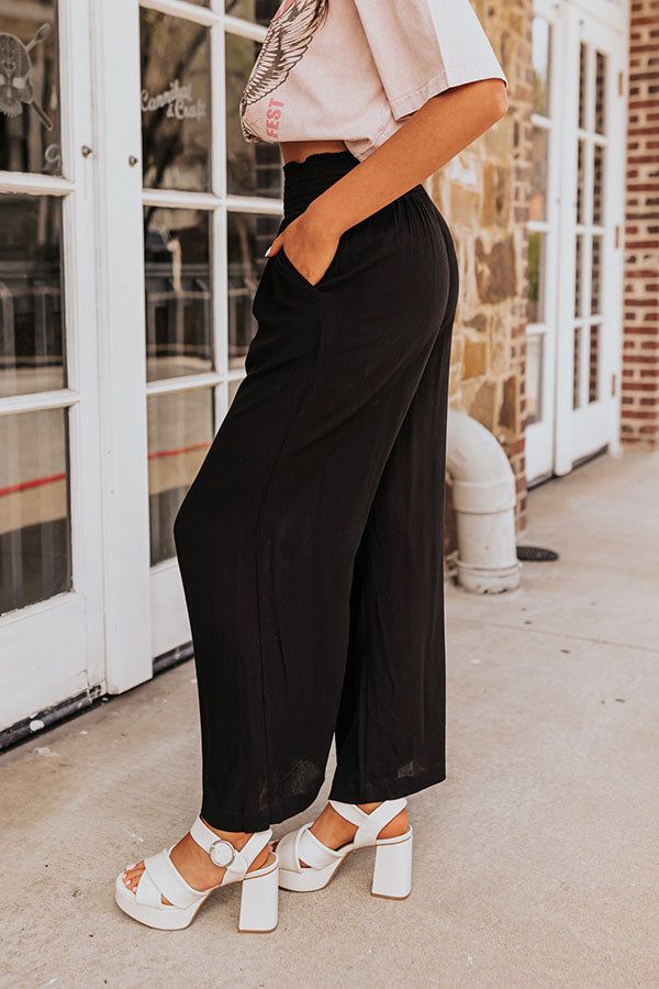 Urban Wonders High Waist Pants In Black sold by Impressions product image thumbnail 4