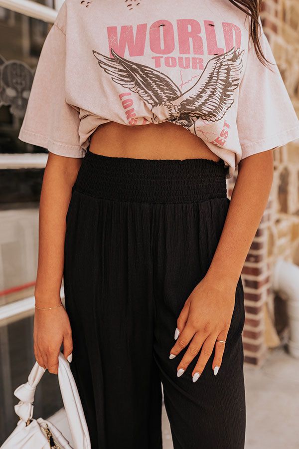 Urban Wonders High Waist Pants In Black sold by Impressions product image thumbnail 2