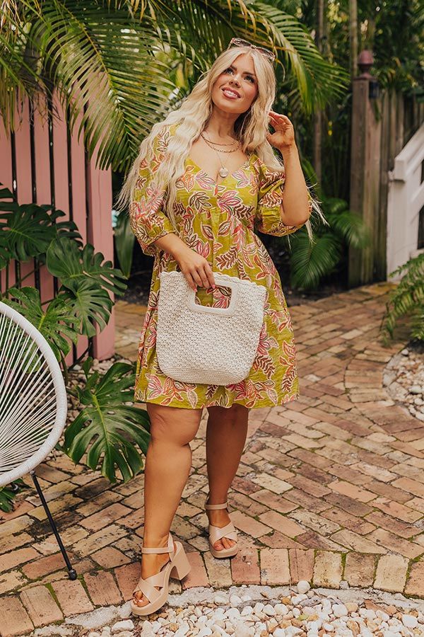 Table For Two Babydoll Mini Dress Curves sold by Impressions product image thumbnail 5