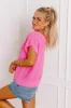Sunny Smiles Knit Top in Bubblegum Pink sold by Impressions