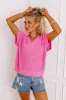 Sunny Smiles Knit Top in Bubblegum Pink sold by Impressions