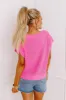 Sunny Smiles Knit Top in Bubblegum Pink sold by Impressions