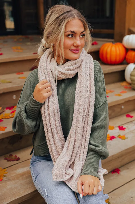 Autumn Treasure Knit Scarf In Birch sold by Impressions