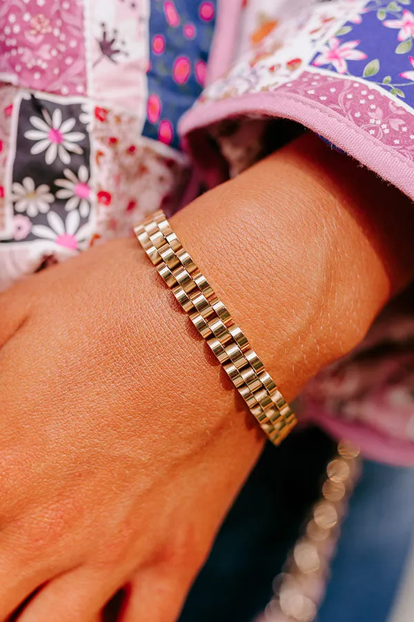 Cocktails and Chit Chat Watchband Bracelet sold by Impressions product image thumbnail 2