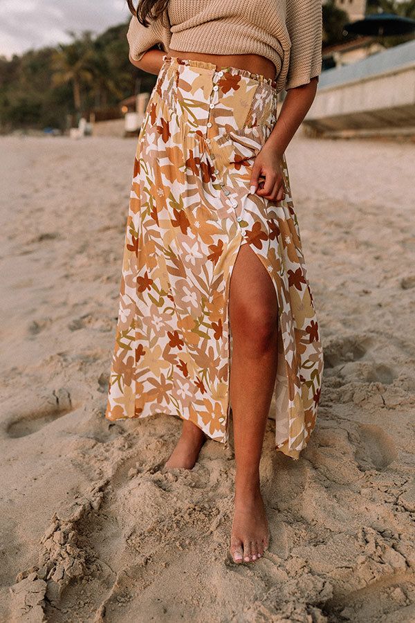 Vacation Vision Floral Skirt sold by Impressions product image thumbnail 2