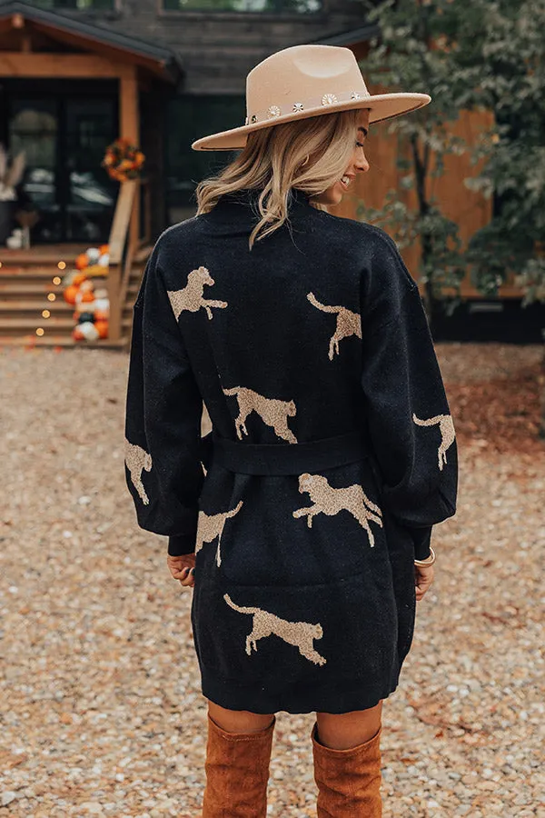 Fiercely In Love Sweater Dress In Black sold by Impressions product image thumbnail 5