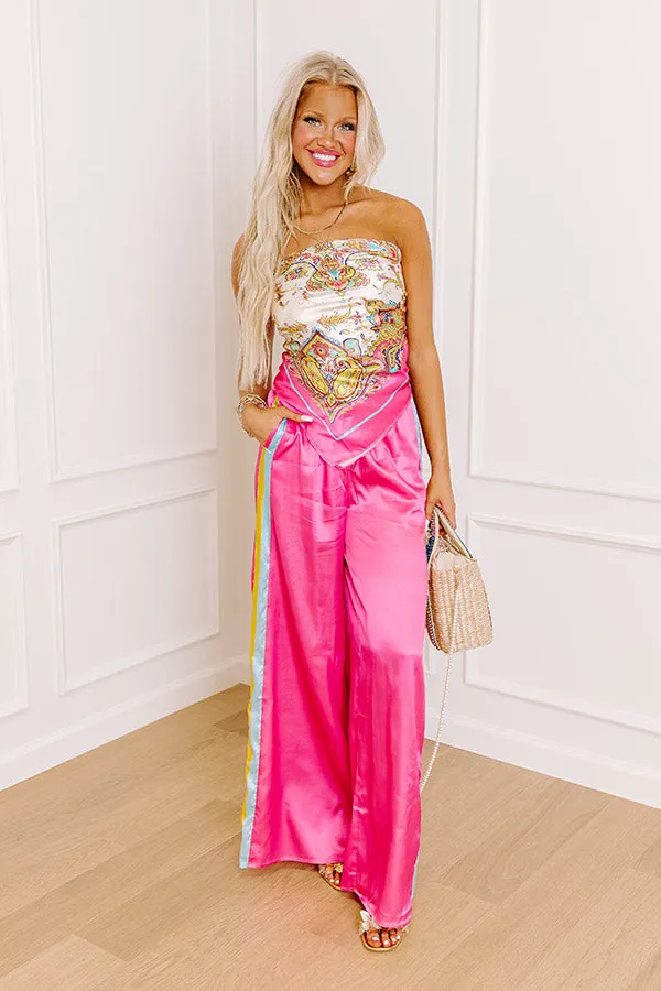 Glamour Girl Satin Scarf Top sold by Impressions product image thumbnail 2