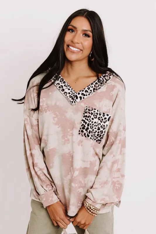 Hot Cider Sipping Tie Dye Top sold by Impressions