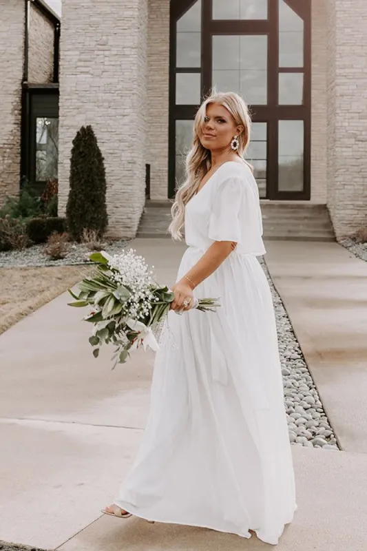 Promised To You Pleated Maxi Curves sold by Impressions