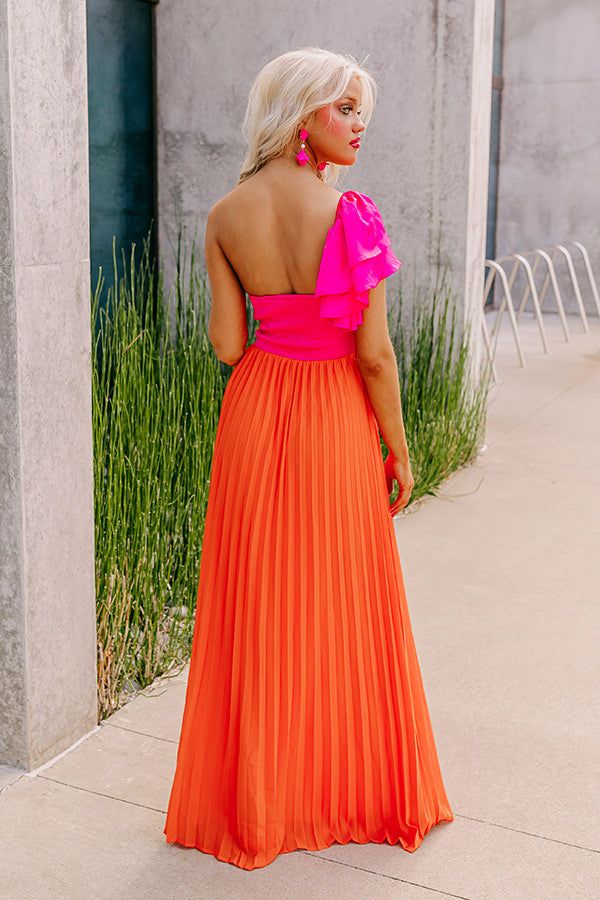 Feeling Fashion Forward Pleated Maxi sold by Impressions product image thumbnail 4