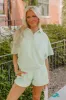 Casual Ease Sweatshirt in Mint sold by Impressions