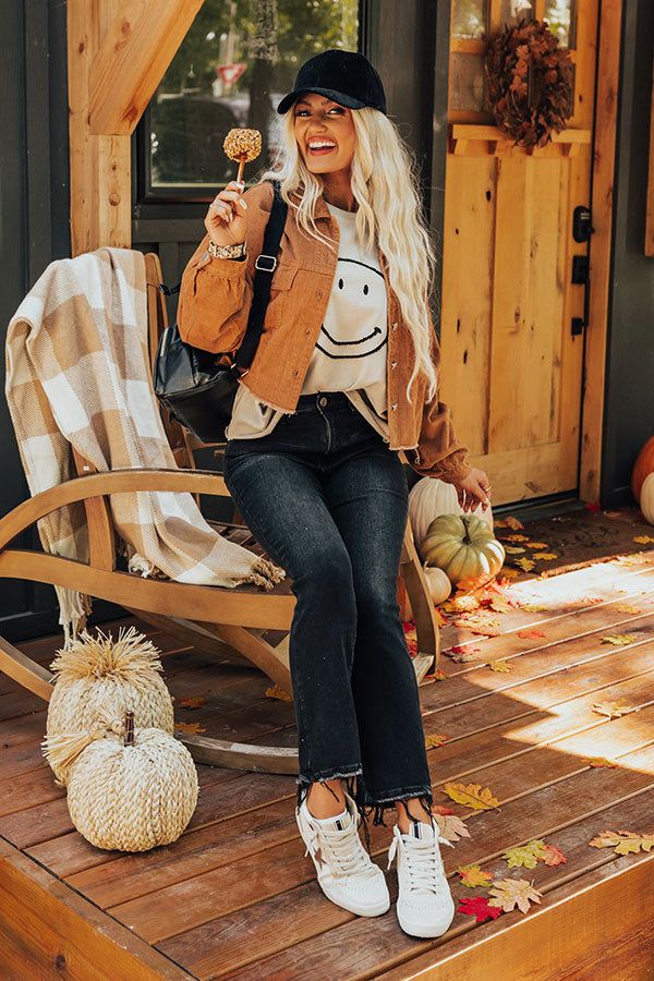 Kind Smile Sweatshirt In Grey sold by Impressions product image thumbnail 2