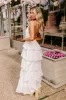 Beloved Bliss Tiered Maxi Dress in Ivory sold by Impressions