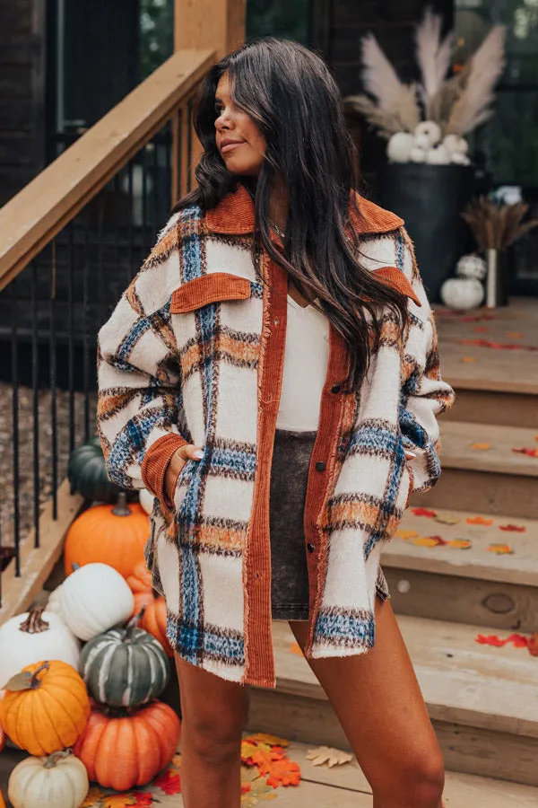 Brown Sugar Smiles Plaid Jacket sold by Impressions product image thumbnail 5