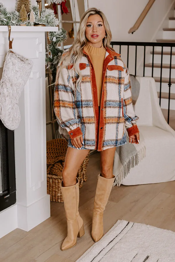 Brown Sugar Smiles Plaid Jacket sold by Impressions product image thumbnail 2