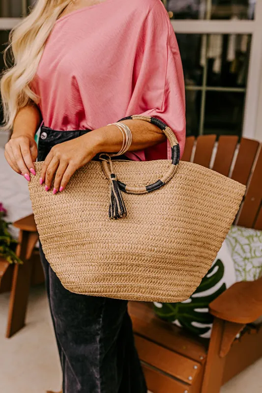 Ride The Tide Woven Tote sold by Impressions