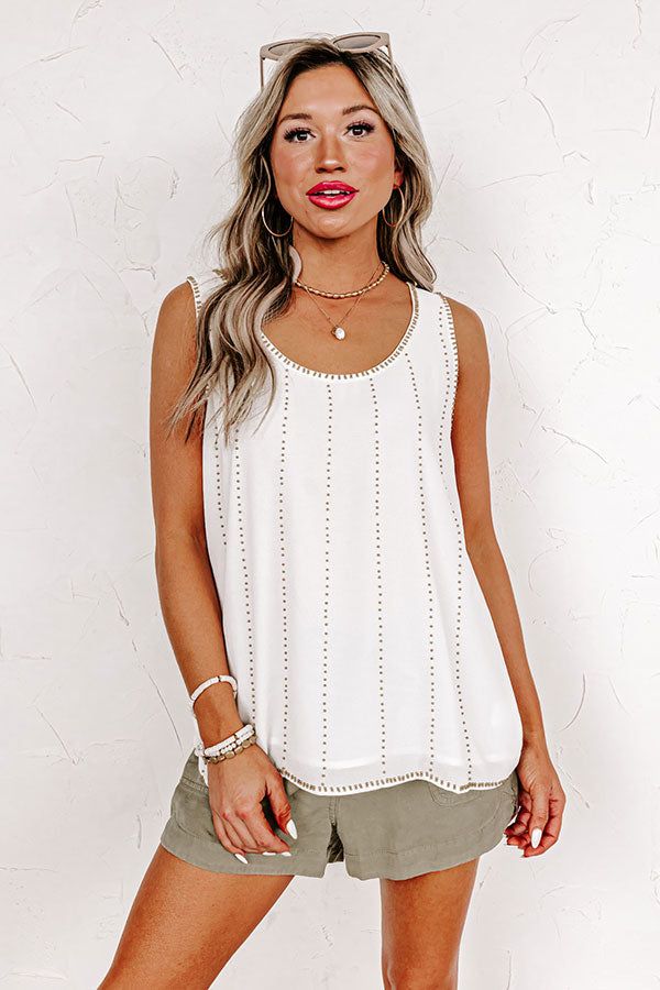 Gorgeous Dreamer Shift Top In White sold by Impressions product image thumbnail 2