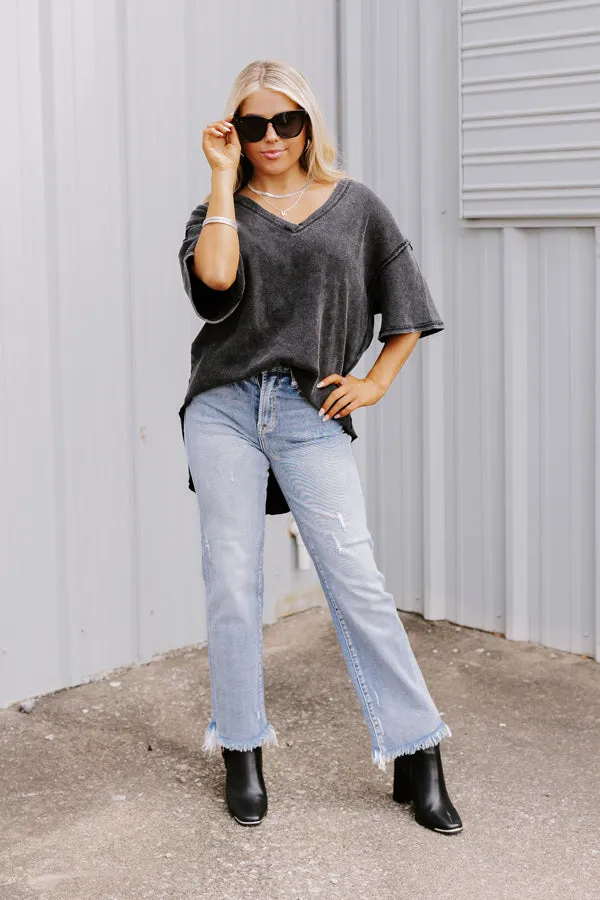 Modern Marvel Mineral Wash Knit Top sold by Impressions product image thumbnail 2