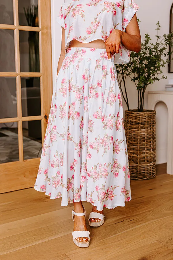 Rose Garden High Waist Skirt sold by Impressions product image thumbnail 2